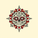 Mexican Mandala Tattoo