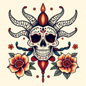 Mexican Medusa Tattoo