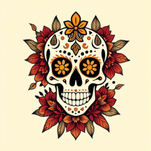 Mexican Monstera Tattoo