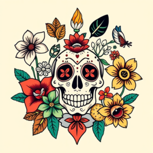 Mexican Nature Tattoo