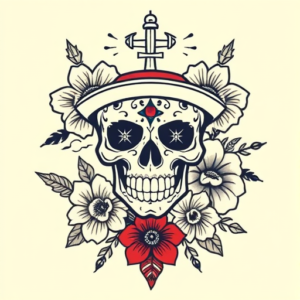 Mexican Nautical Tattoo