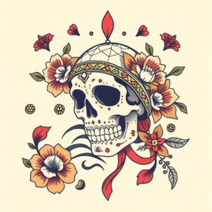 Mexican Ocean Tattoo