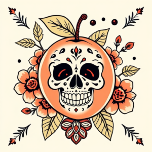 Mexican Peach Tattoo