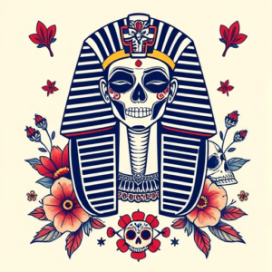 Mexican Pharaoh Tattoo
