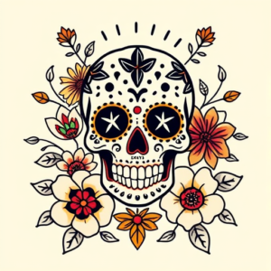 Mexican Planchette Tattoo