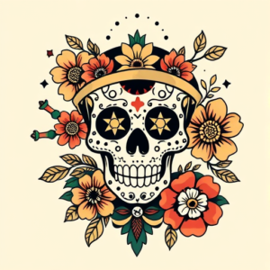 Mexican Puzzle Tattoo