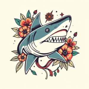 Mexican Shark Tattoo