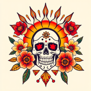 Mexican Sunrise Tattoo