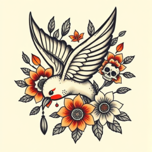 Mexican Swallow Tattoo