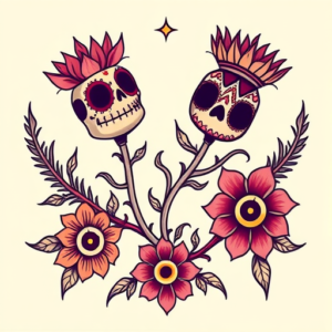 Mexican Thistle Tattoo