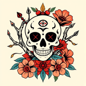 Mexican Thorn Tattoo