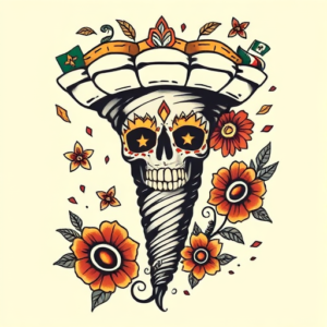 Mexican Tornado Tattoo