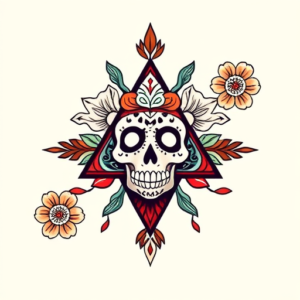 Mexican Triangle Tattoo