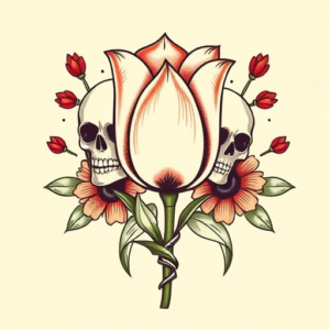 Mexican Tulip Tattoo