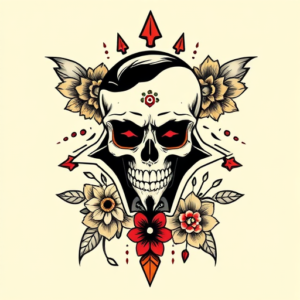 Mexican Vampire Tattoo