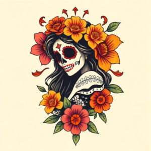 Mexican Venus Tattoo