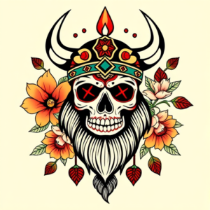 Mexican Viking Tattoo