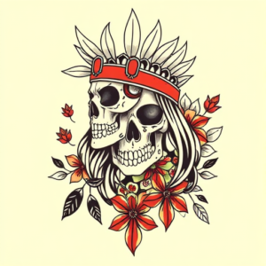 Mexican Warrior Tattoo