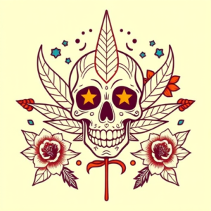 Mexican Weed Tattoo