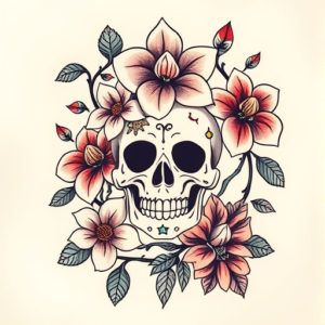 Mexican Wisteria Tattoo