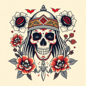 Mexican Witcher Tattoo