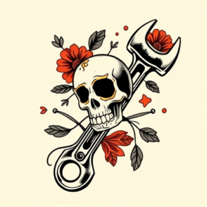 Mexican Wrench Tattoo