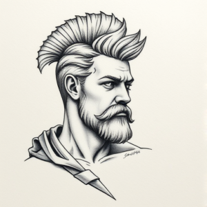 Micro Realism Achilles Tattoo