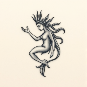 Micro Realism Aquarius Tattoo