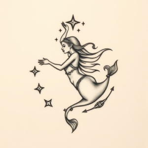 Micro-Realism Aquarius Tattoo