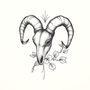 Micro-Realism Aries Tattoo