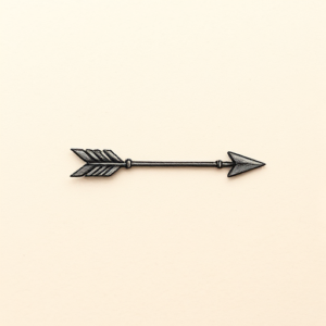 Micro Realism Arrow Tattoo