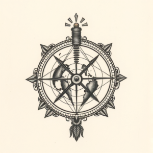 Micro Realism Atlas Tattoo