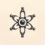 Micro Realism Atomic Tattoo