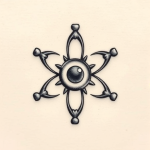 Micro Realism Atomic Tattoo