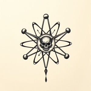 Micro-Realism Atomic Tattoo