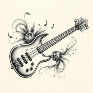 Micro-Realism Bass Tattoo