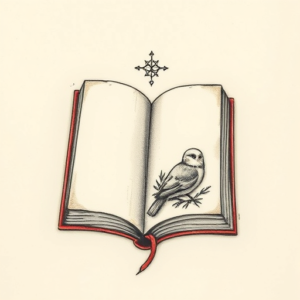 Micro-Realism Book Tattoo