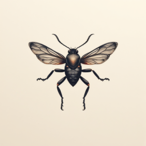 Micro-Realism Bug Tattoo