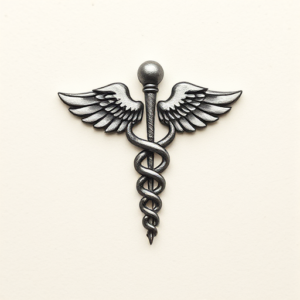 Micro Realism Caduceus Tattoo