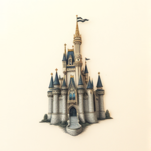 Micro Realism Castle Tattoo