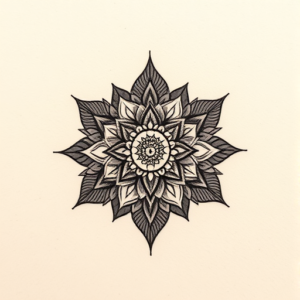 Micro Realism Chakra Tattoo