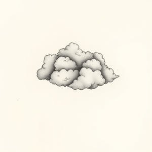 Micro Realism Cloud Tattoo