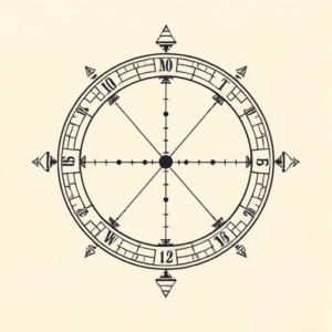 Micro-Realism Coordinates Tattoo