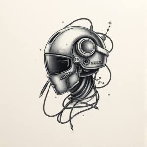 Micro Realism Cyber Tattoo