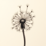 Micro-Realism Dandelion Tattoo
