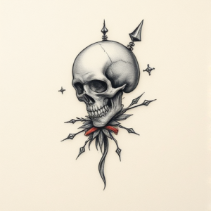 Micro Realism Death Tattoo