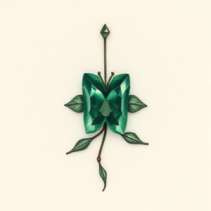 Micro Realism Emerald Tattoo