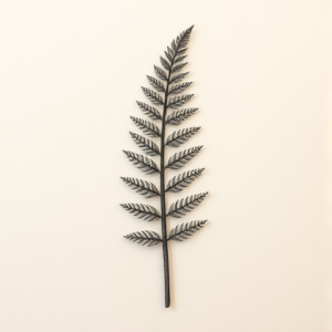 Micro Realism Fern Tattoo