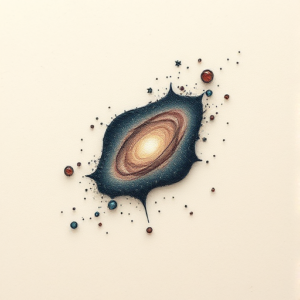 Micro Realism Galaxy Tattoo