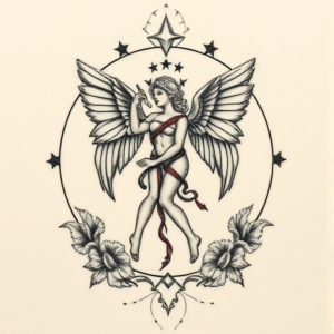 Micro Realism Gemini Tattoo